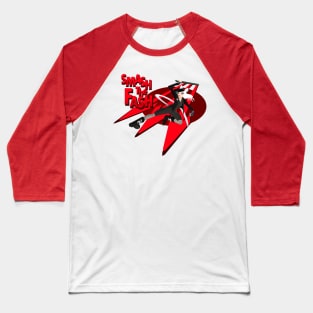 Smash the Fash Tabby Baseball T-Shirt